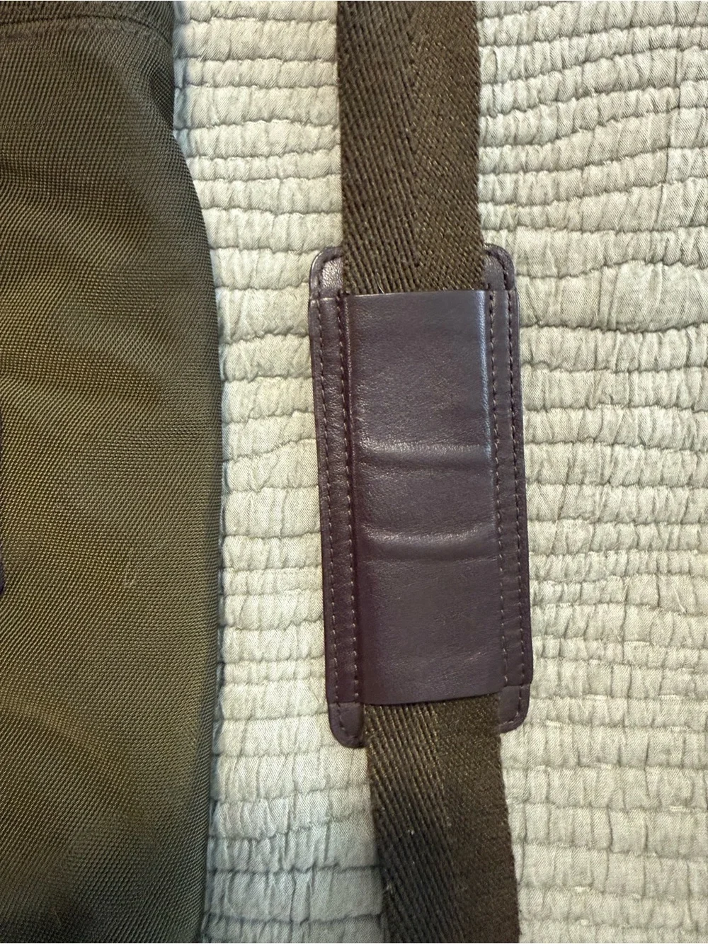Banana Republic Olive Green Messenger Crossbody Bag